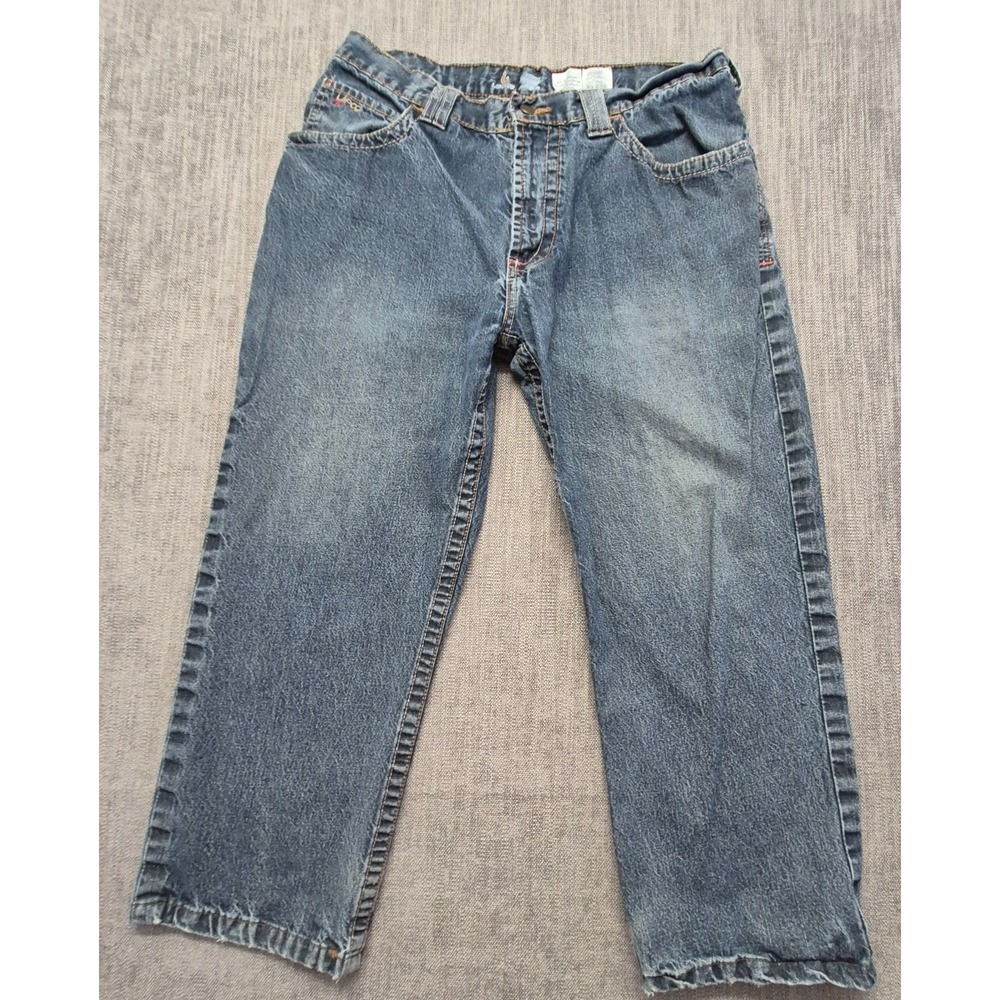 Lapco FR P-INDM10 Men's 36x24 Flame Resistant CAT 2 Work Denim Blue Jeans 10oz